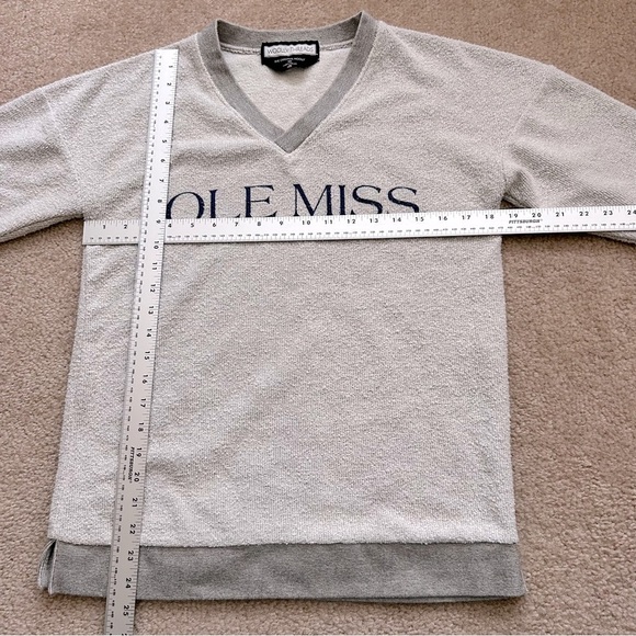 Ole Miss V-Neck Pullover Sweatshirt - Picture 5 of 7